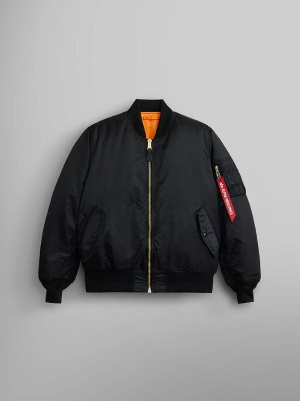 Alpha Industries MA-1 Bomber Jacket (Heritage) In Black